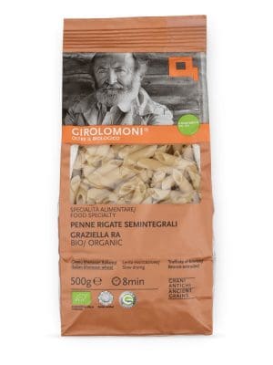 Penne rigate semi-integrali Bio - 500 gr