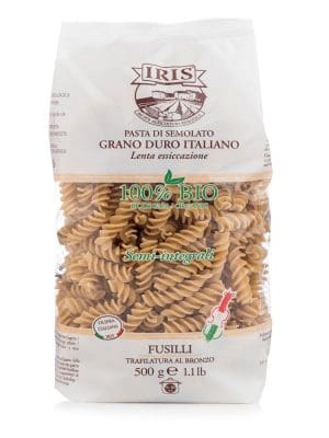 Fusilli semi-integrali bio - 500 gr