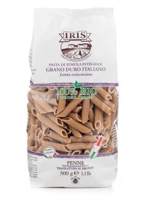 Penne rigate integrali bio - 500 gr