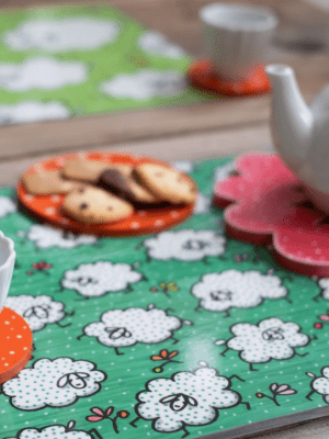 Tovaglietta Americana - "Le pecorelle"