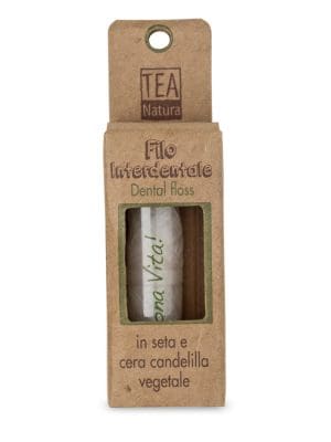 Filo Interdentale in Seta e Cera Candelilla - 30 mt