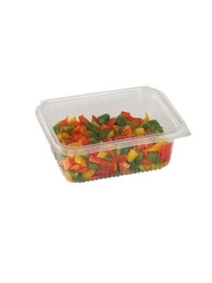 Vaschetta in p.l.a. con coperchio