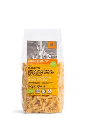 Torchiette di Grano Duro Bio Trafilate al Bronzo - 500 gr