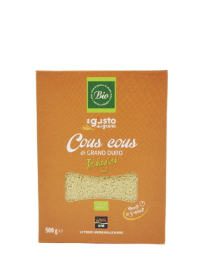 Cous cous di grano duro biologico - 500 gr