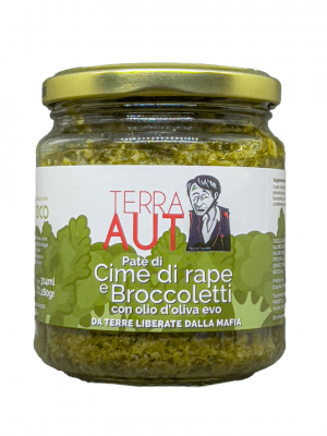 Paté di cime di rapa in olio d'oliva - 280 gr