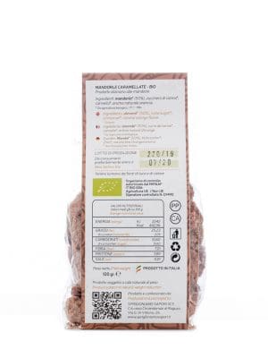 Mandorle caramellate Bio - 100 gr